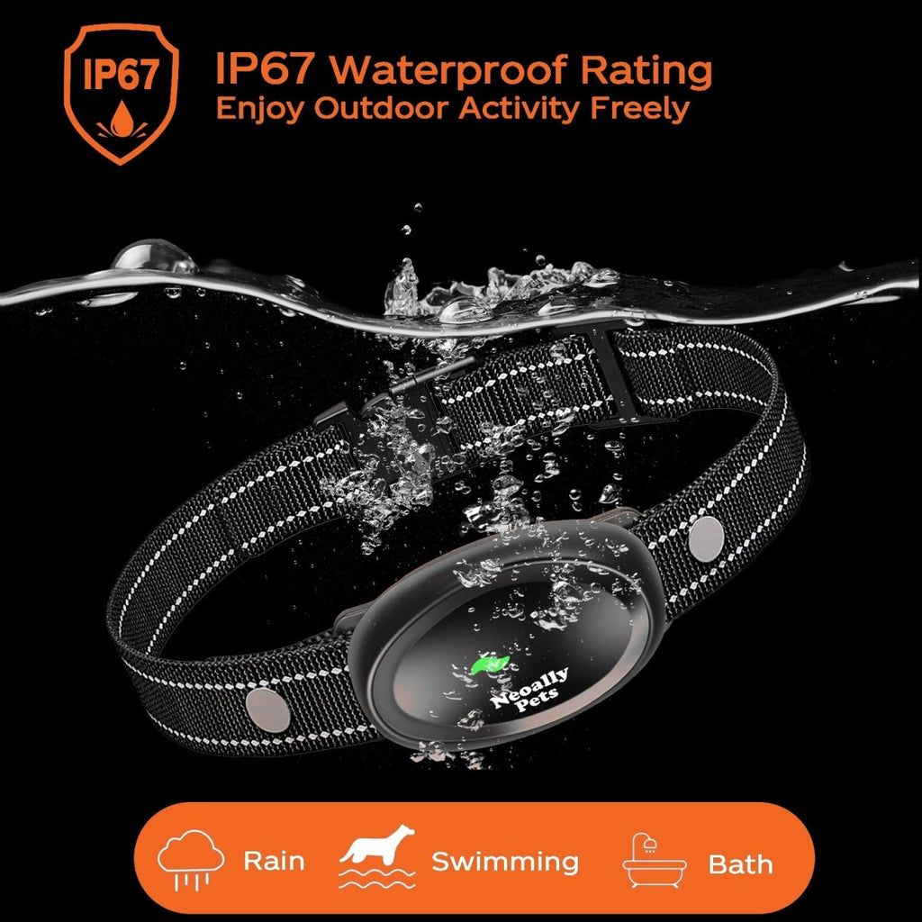 NeoAlly Remote Dog Training Collar for 8-150lbs Dogs | Rechargeable, Waterproof, 3 Training Modes, Security Lock, LED Anti-Lost Lights